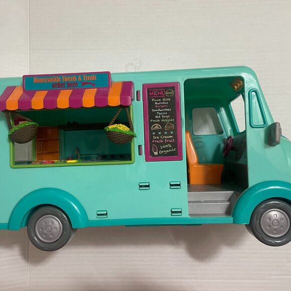 Li'l Woodzeez Honeysuckle Sweets & Treats Food Truck & Accessories - Picture 1 of 12